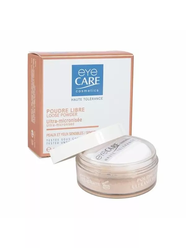 Рассыпчатая косметическая пудра для глаз, карамель 8 г Eye Care Cosmetics