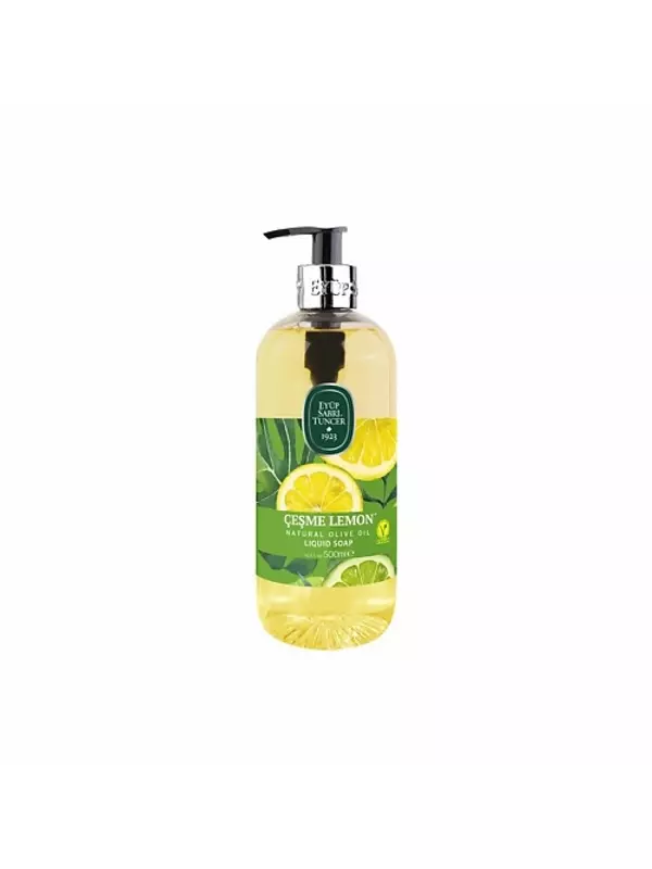 EYUP SABRI TUNCER Жидкое мыло с маслом оливкового дерева Cesme Lemon Liquid Soap 500