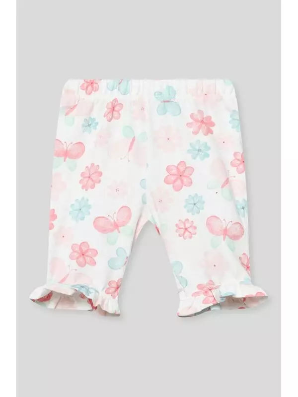 Легинсы хлопковые с принтом Fagottino