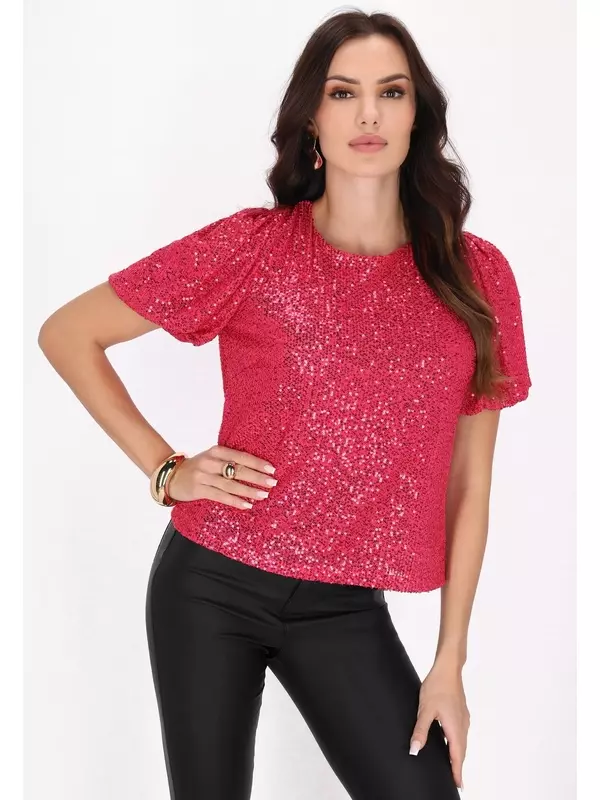 Блуза faina, розовый