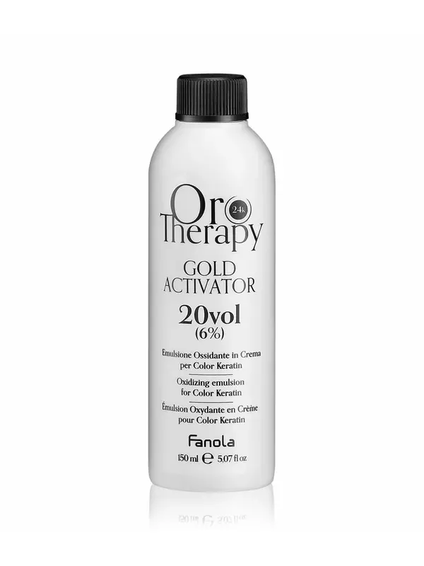 Лосьон для волос Fanola Oro Therapy Gold Activator 6%, 150 ml