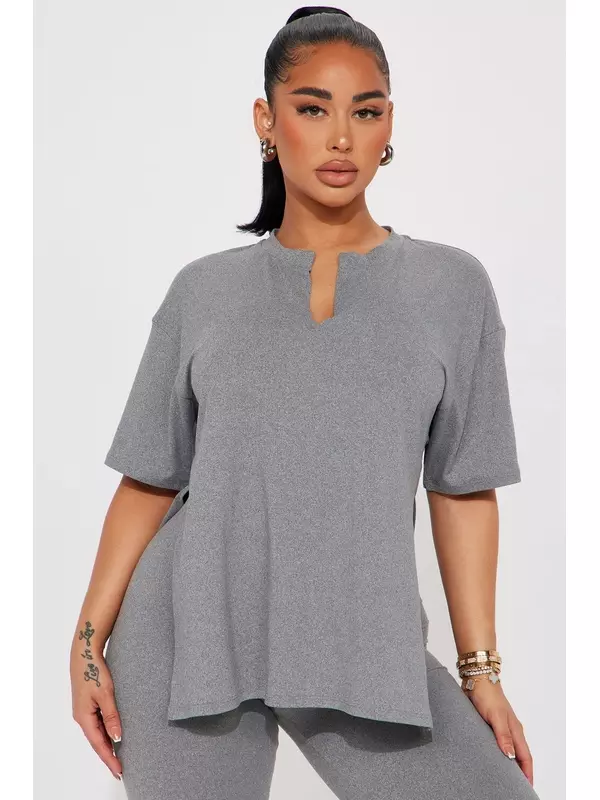 Леггинсы Fashion Nova A6699BT3060B, серый