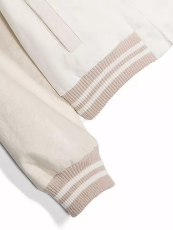 Куртка-бомбер Fay Kids с панельным дизайном, серый