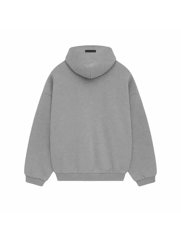 Толстовка ss25 fleece hoodie Fear Of God Essentials, серый