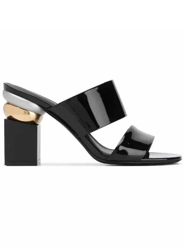 Шлепанцы женские черные Ferragamo