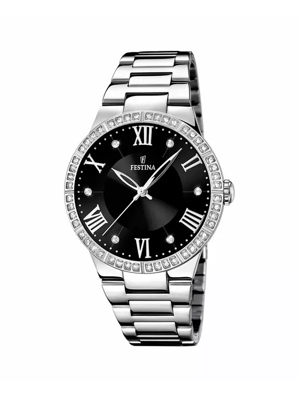 F16719/2 Boyfriend Collection серебряные женские часы из стали Festina, серебро