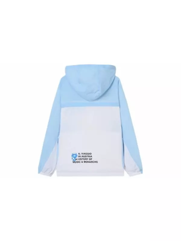 Ветровка FILA, белый/голубой