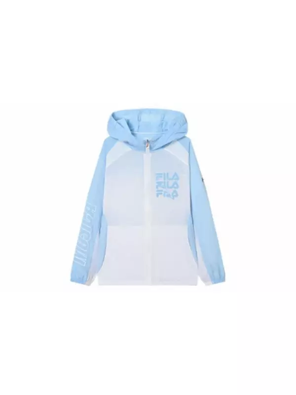 Ветровка FILA, белый/голубой