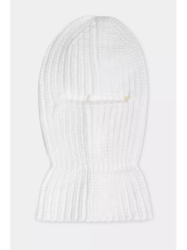 Вязаная балаклава с добавлением шерсти