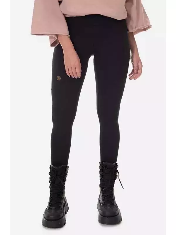 Леггинсы абиско Fjallraven, черный