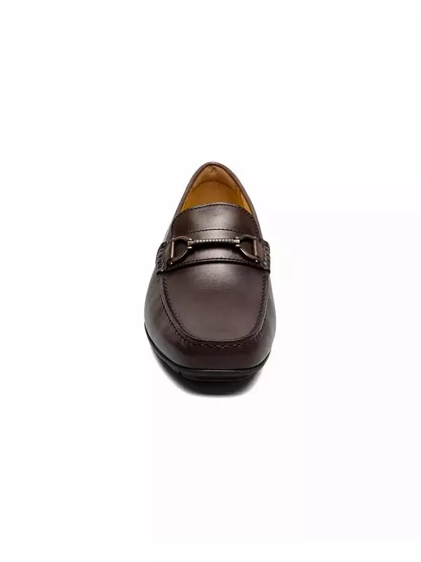 Мужские мокасины Motor Moc Toe Bit Driving Loafer Florsheim, коричневый