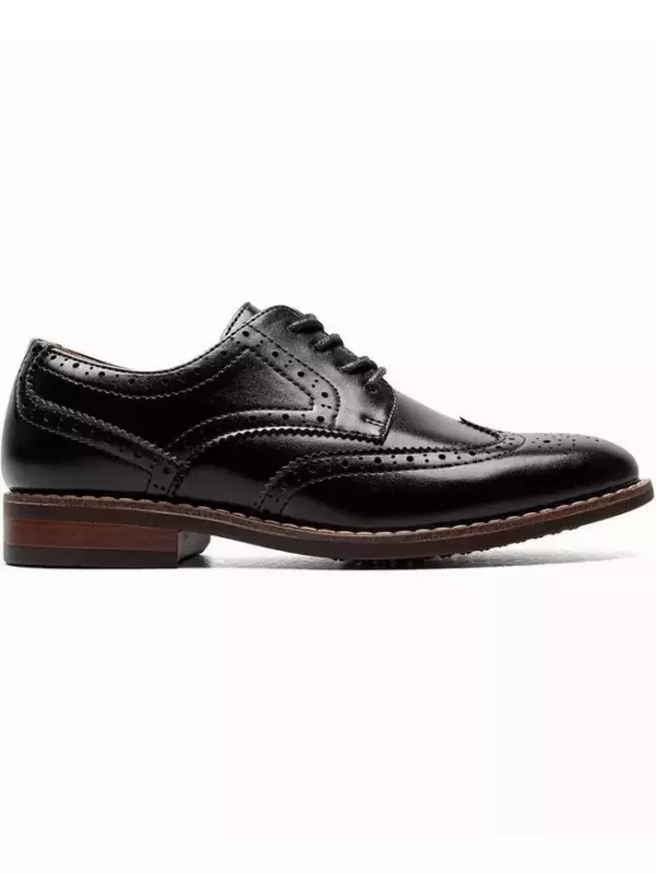 Оксфорды Little Boys Rucci Junior с крылышками Florsheim, черный