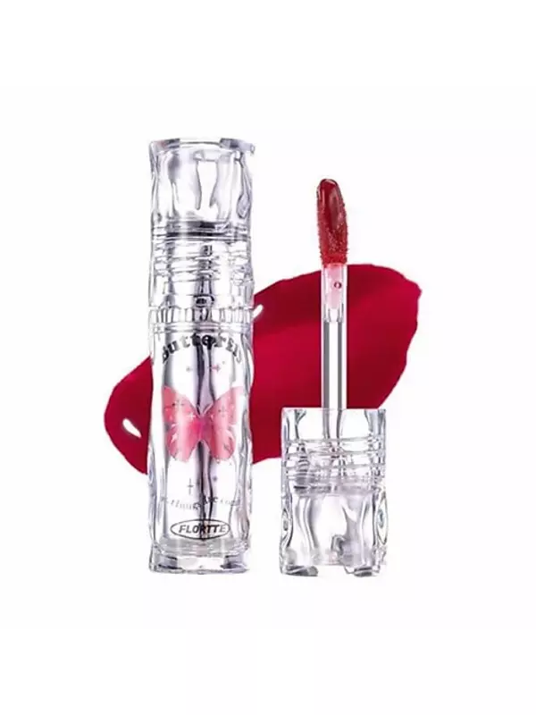 FLORTTE Блеск для губ Butterfly Hello Beauty Lip Lacquer