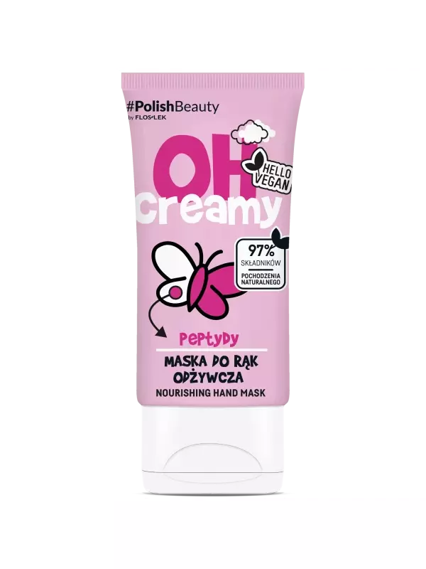 Floslek питательная маска для рук, 50 мл