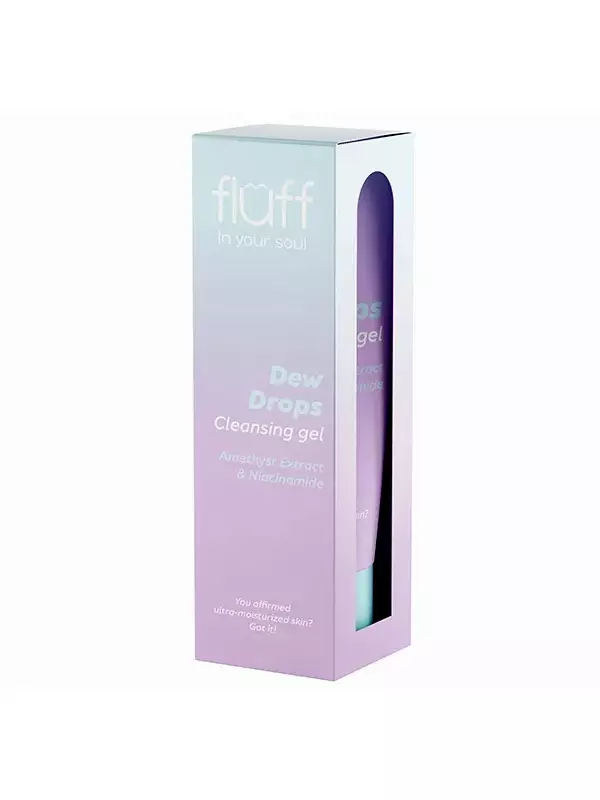 Очищающий гель для лица с ниацинамидом Dew Drops Fluff, 100 ml