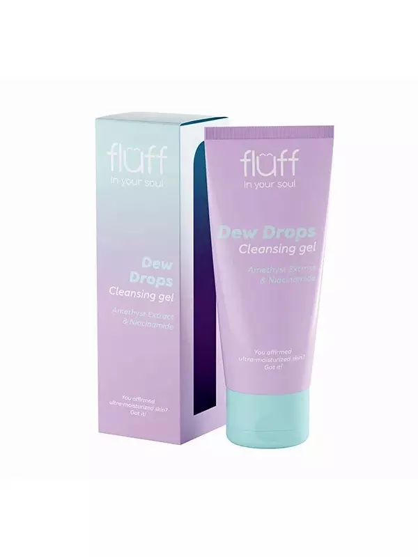 Очищающий гель для лица с ниацинамидом Dew Drops Fluff, 100 ml