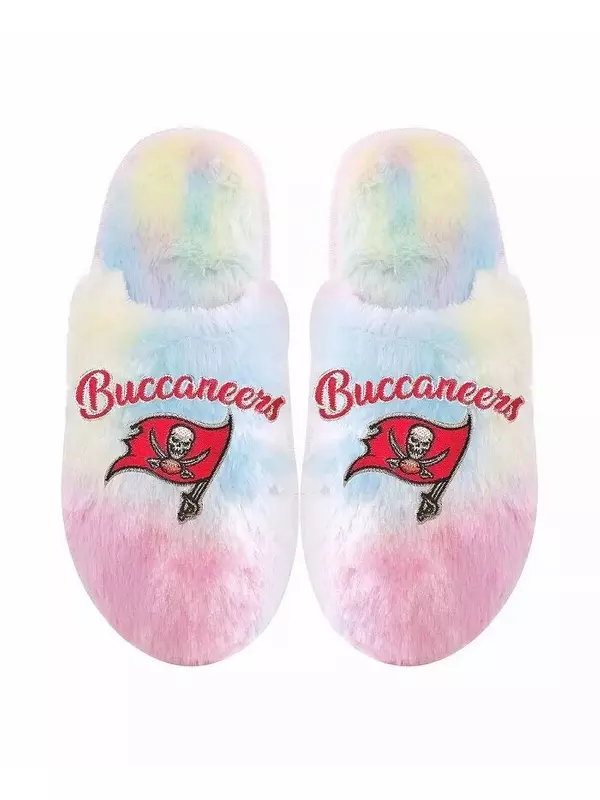 Тапочки Tampa Bay Buccaneers с радужным рисунком для мальчиков и девочек Big Foco, мультиколор