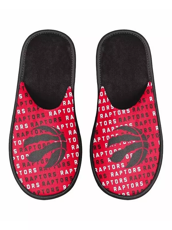 Молодежные тапочки Toronto Raptors Team для мальчиков и девочек Foco, красный