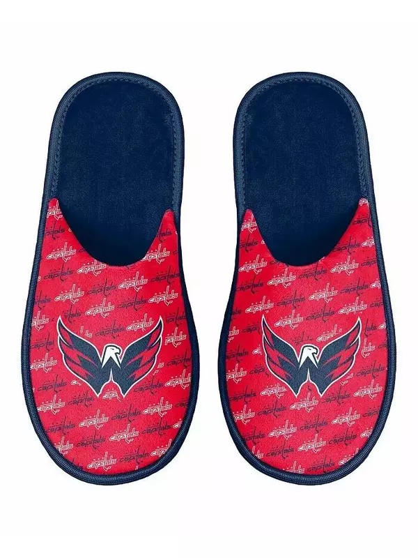 Молодежные тапочки команды Вашингтон Кэпиталз для мальчиков и девочек Foco, синий