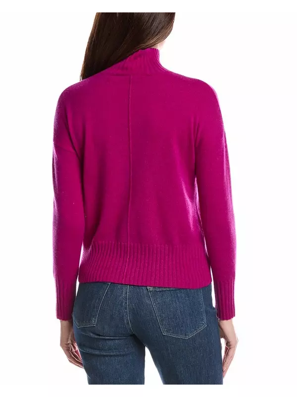 Форте Кашемир Водолазка Кашемировый свитер Forte Cashmere, Magenta