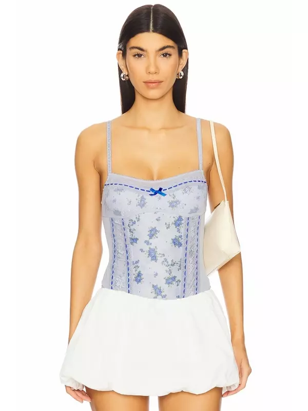 Боди-корсет Sara от Free People, blue combo