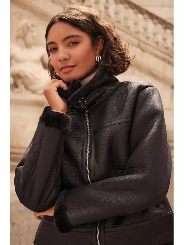 Куртка в стиле «авиатор» с клееным полотном Friends Like These, черный