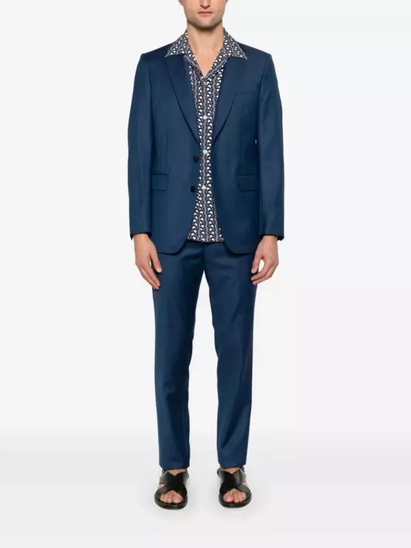 FURSAC костюм из вирджинской шерсти, синий