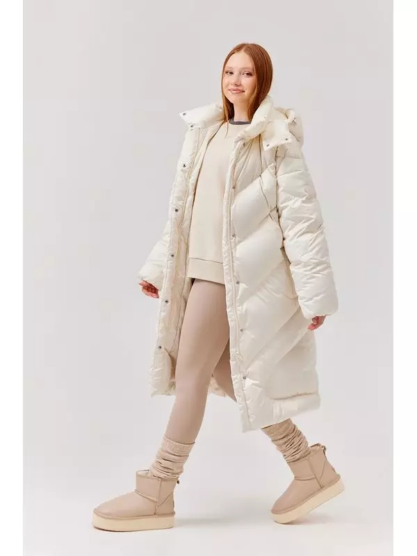 Пальто утепленное с капюшоном G'n'K