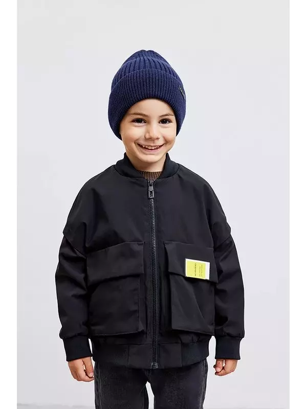 Ветровка-бомбер с накладными карманами G'n'K