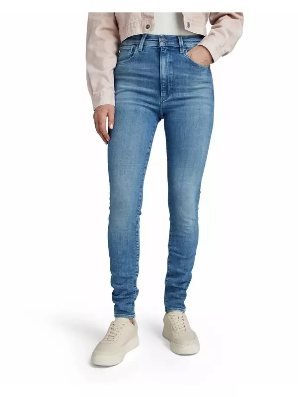 Узкие джинсы G-STAR, синий