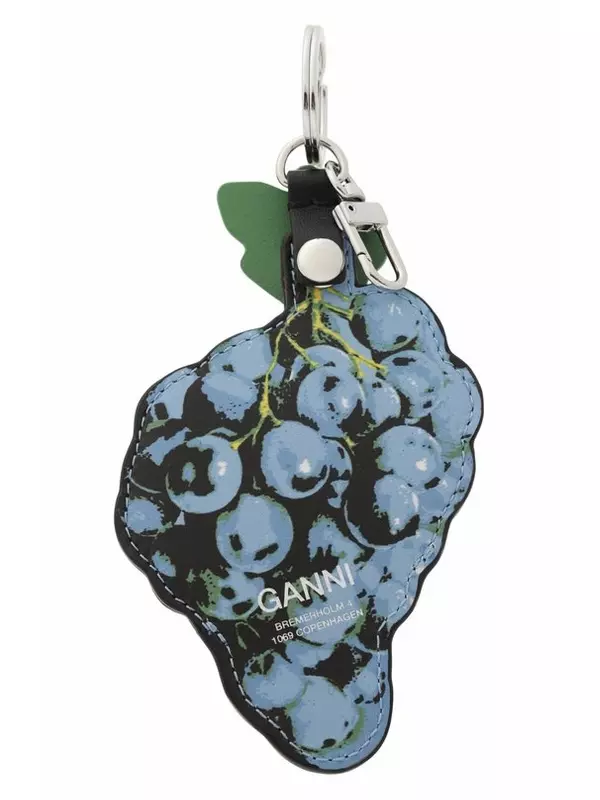 Кожаный кошелек для монет Ganni