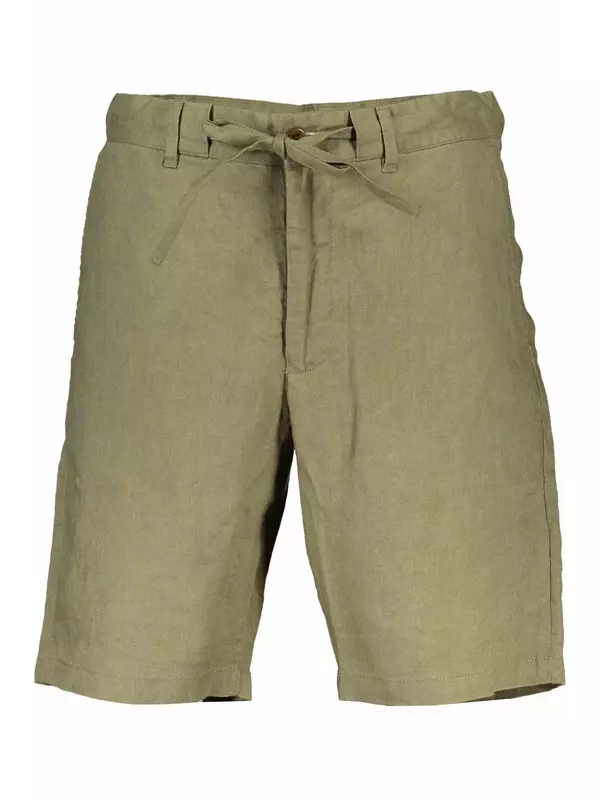 Шорты-бермуды мужские Gant на пуговице, зеленый