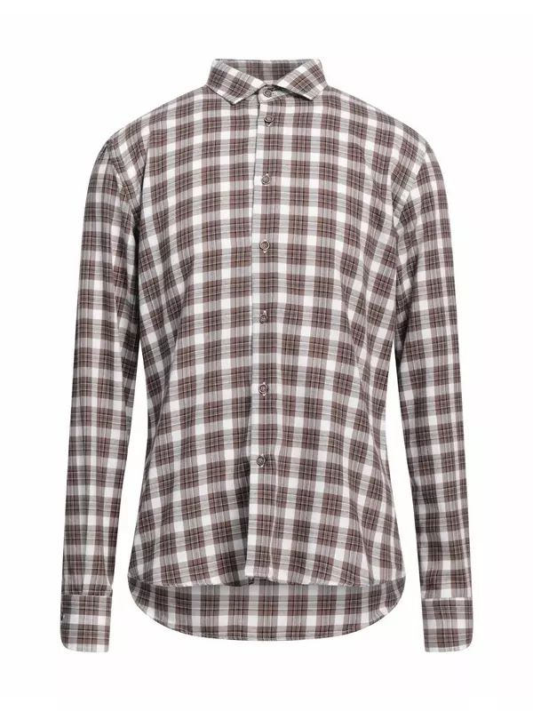 Рубашка Gazzarrini, серо-коричневый