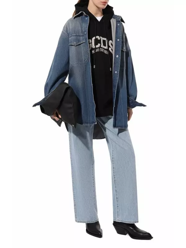 Хлопковое худи GCDS