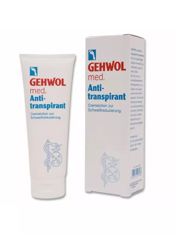 Gehwol, Med Anti-Perspirant, лосьон для ног-антиперспирант, 125 мл