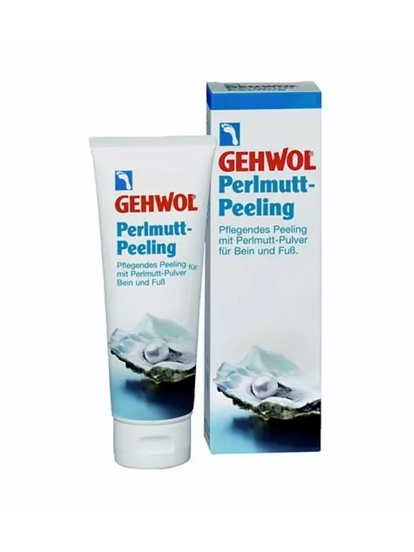 Скраб для ног с перламутровой пудрой с ухаживающим эффектом, 150 мл Gehwol