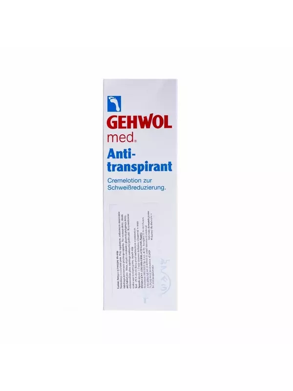 Gehwol, Med Anti-Perspirant, лосьон для ног-антиперспирант, 125 мл