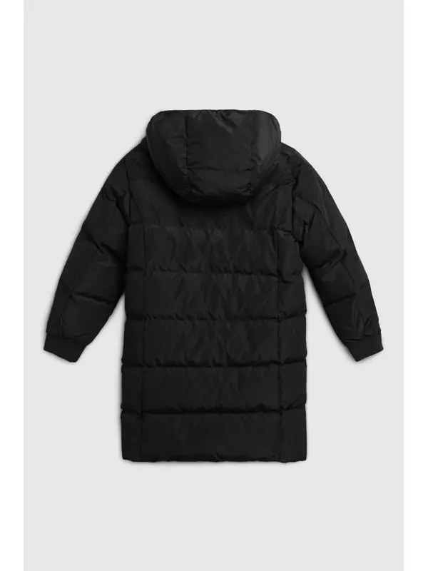 Пальто утепленное с капюшоном Geox