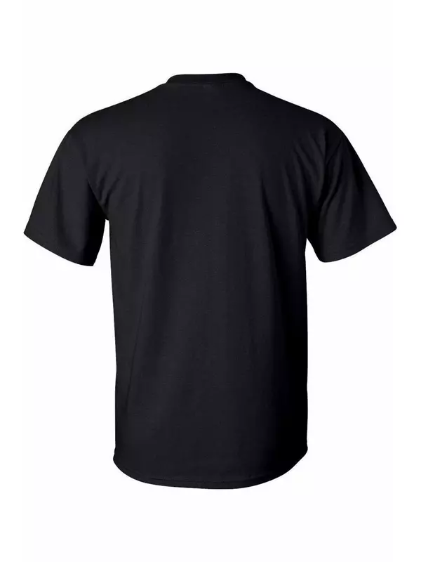 Теория большого взрыва пикселизированный смокинг короткий рукав взрослый высокий футболка / футболка Gildan, черный