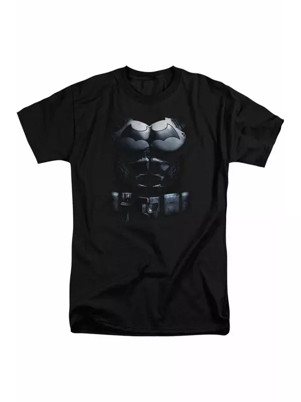 Костюм Batman Arkham Origins с коротким рукавом для взрослых, футболка / футболка Gildan, черный