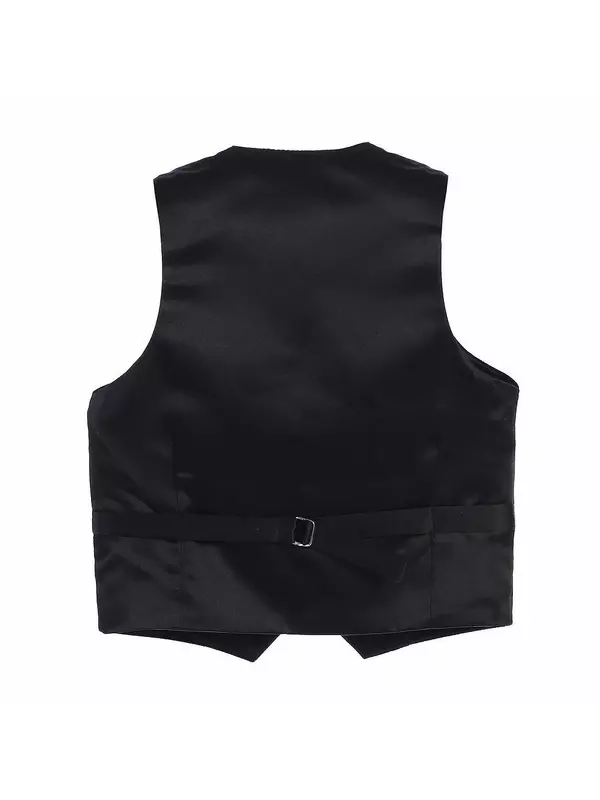 Бархатный жилет для делового костюма Gioberti для мальчиков, цвет Burgundy