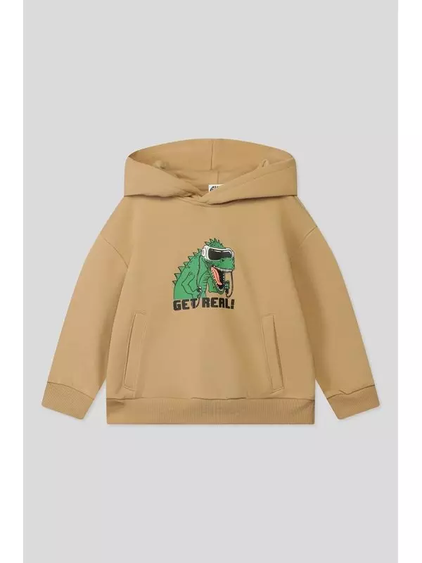 Худи хлопковое с принтом GIOCO