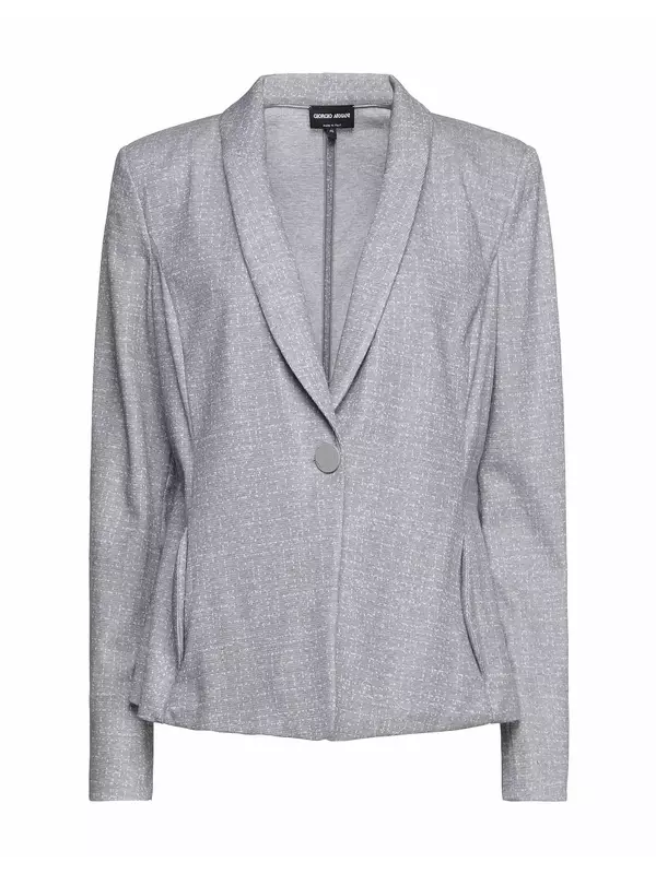 Блейзер Giorgio Armani, светло-серый