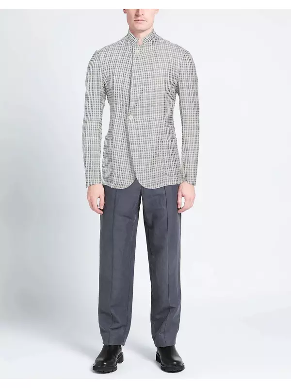 Блейзер Giorgio Armani, светло-серый