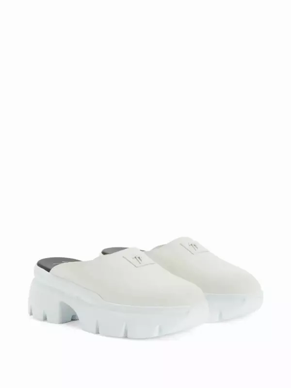 Мюли Apocalypse Giuseppe Zanotti, белый