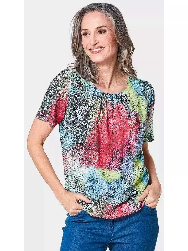 Блуза GOLDNER, мультиколор