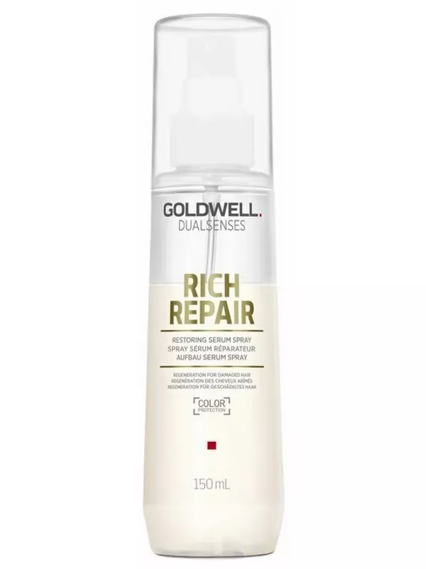 Goldwell DUALSENSES RICH REPAIR Восстанавливающая сыворотка-спрей для поврежденных волос, 180 г, 150 мл, аэрозоль