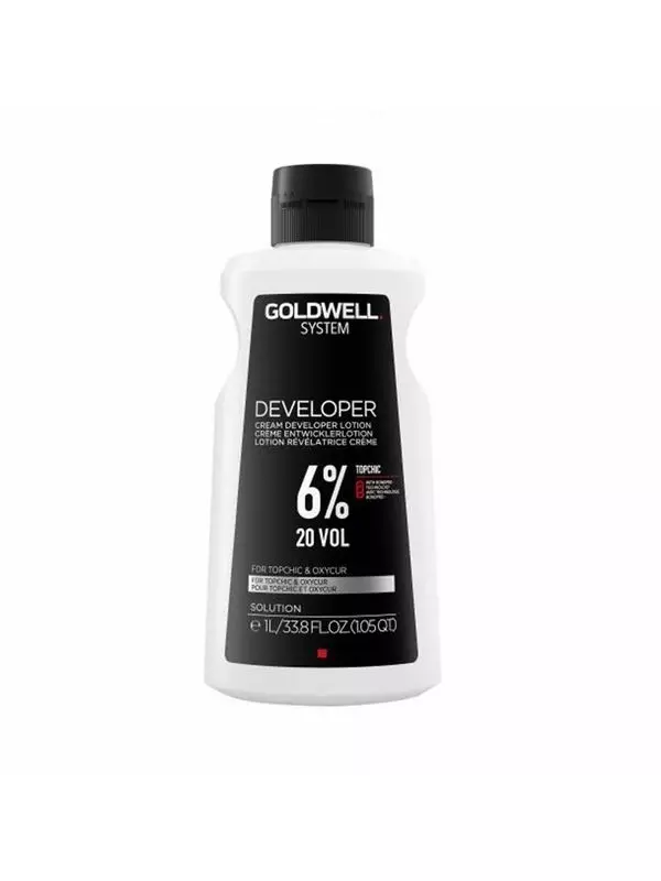 Окислительная эмульсия для окрашивания, 1000 мл Goldwell Topchic lotion