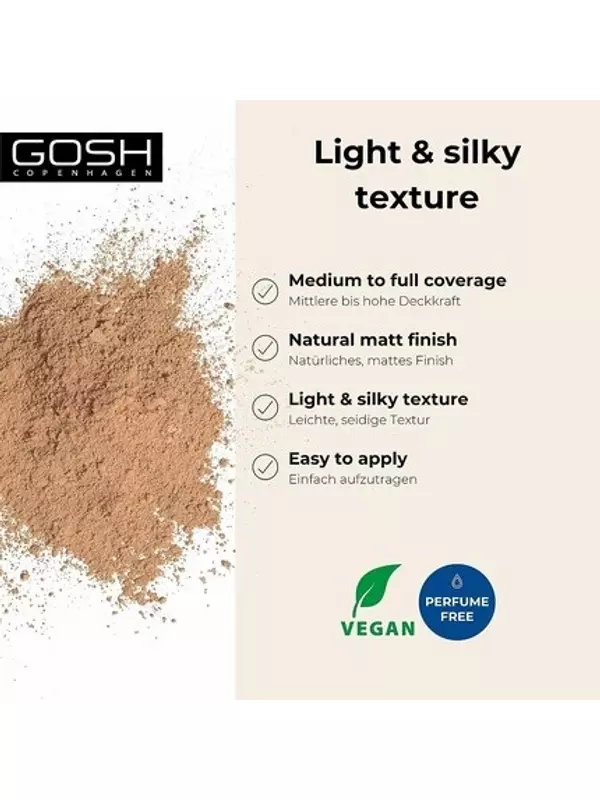 Копенгагенская минеральная пудра 008 06 Темная бронза, Gosh