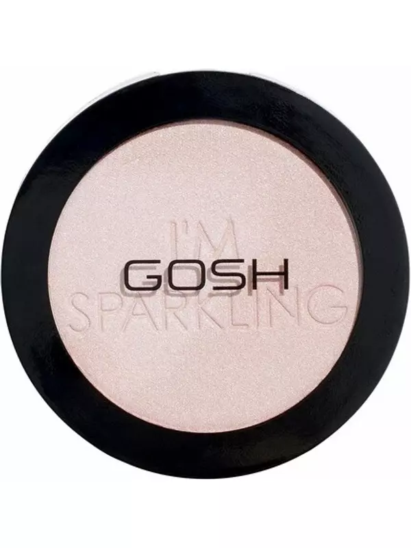 Пудровый хайлайтер I'M Sparkling For Face And Body Стойкий иллюминатор для макияжа 003 Pearl Dust, Gosh